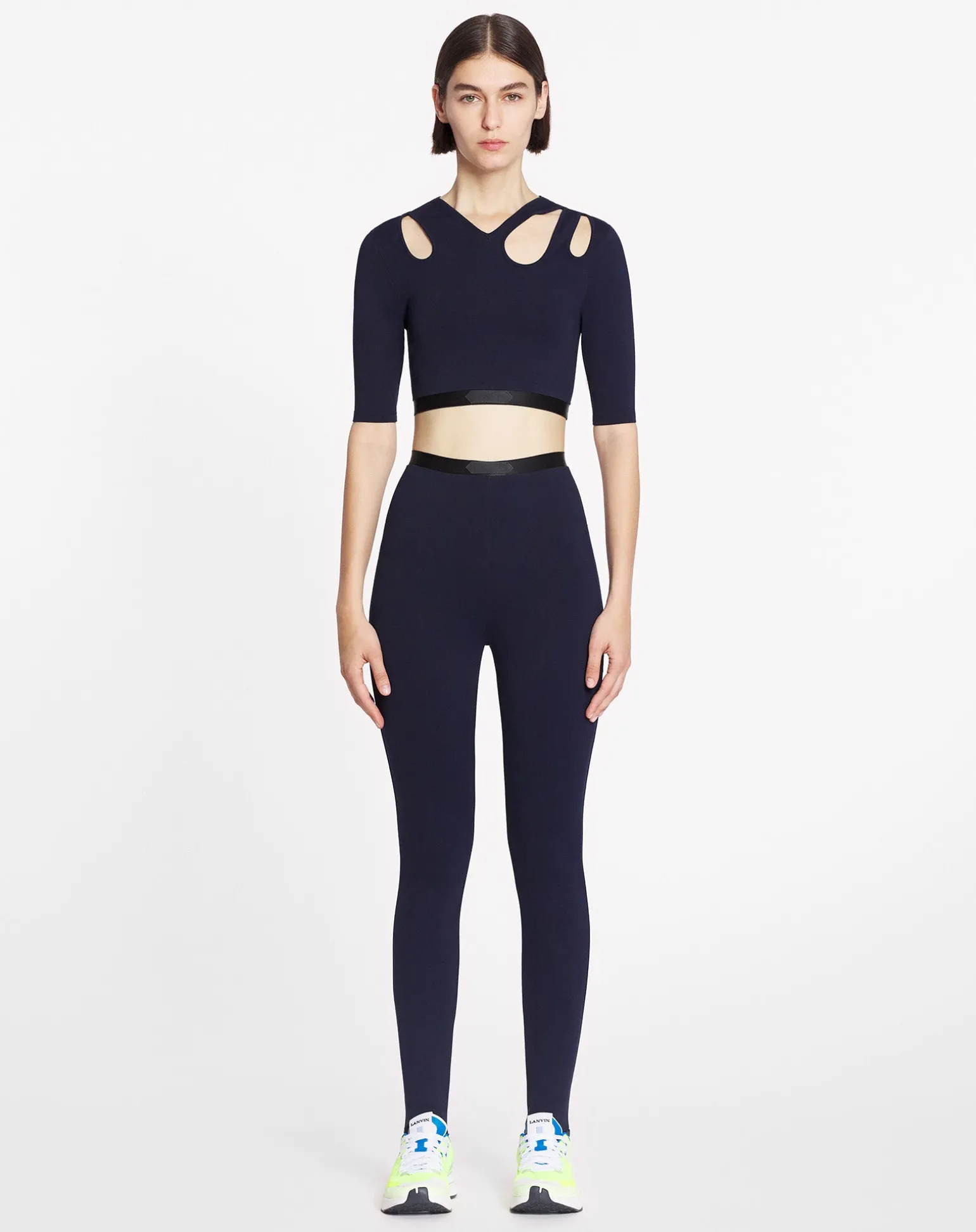 Lanvin Leggings Navyblue Flash Sale