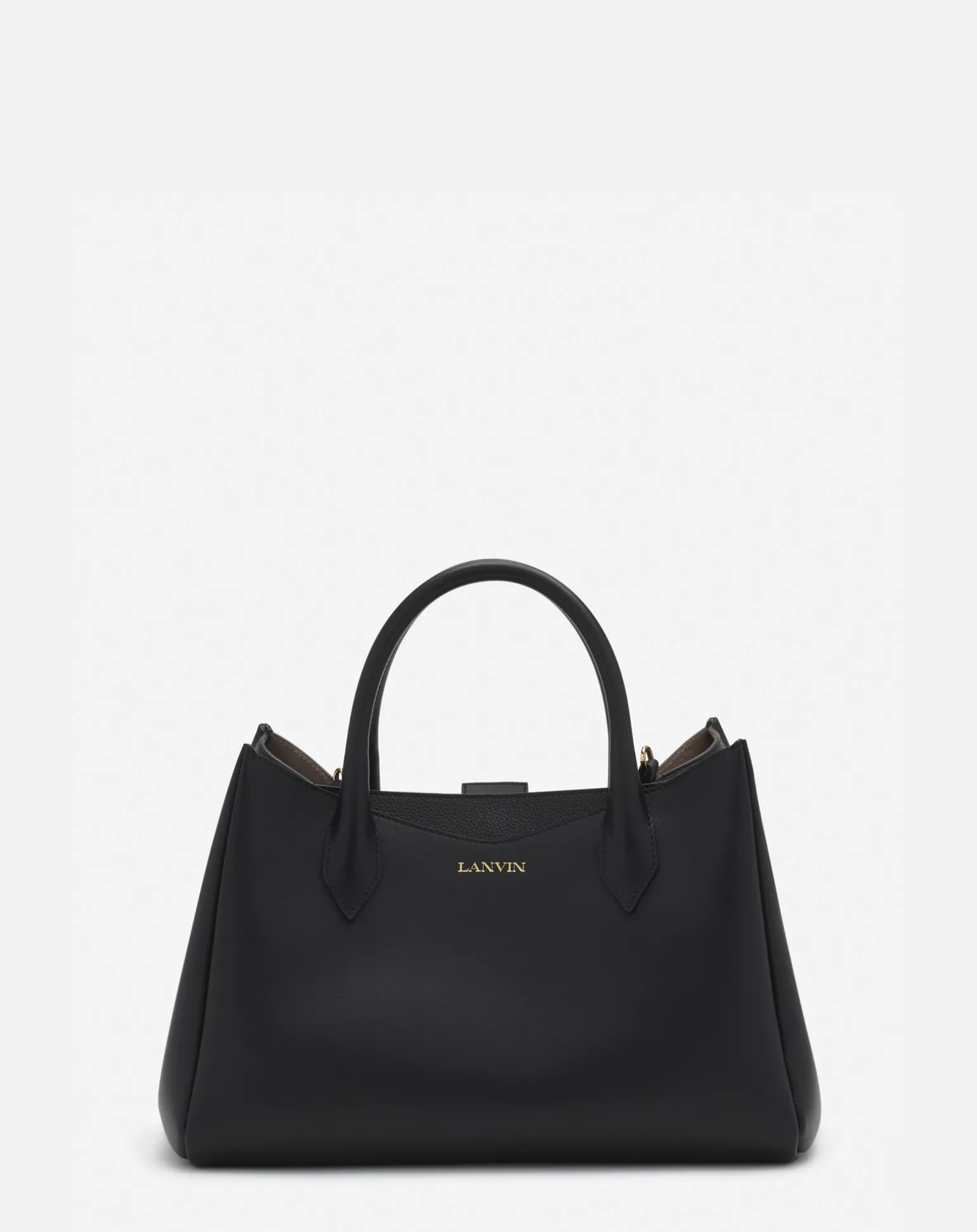 Lanvin L'octave by leather day bag Black Cheap