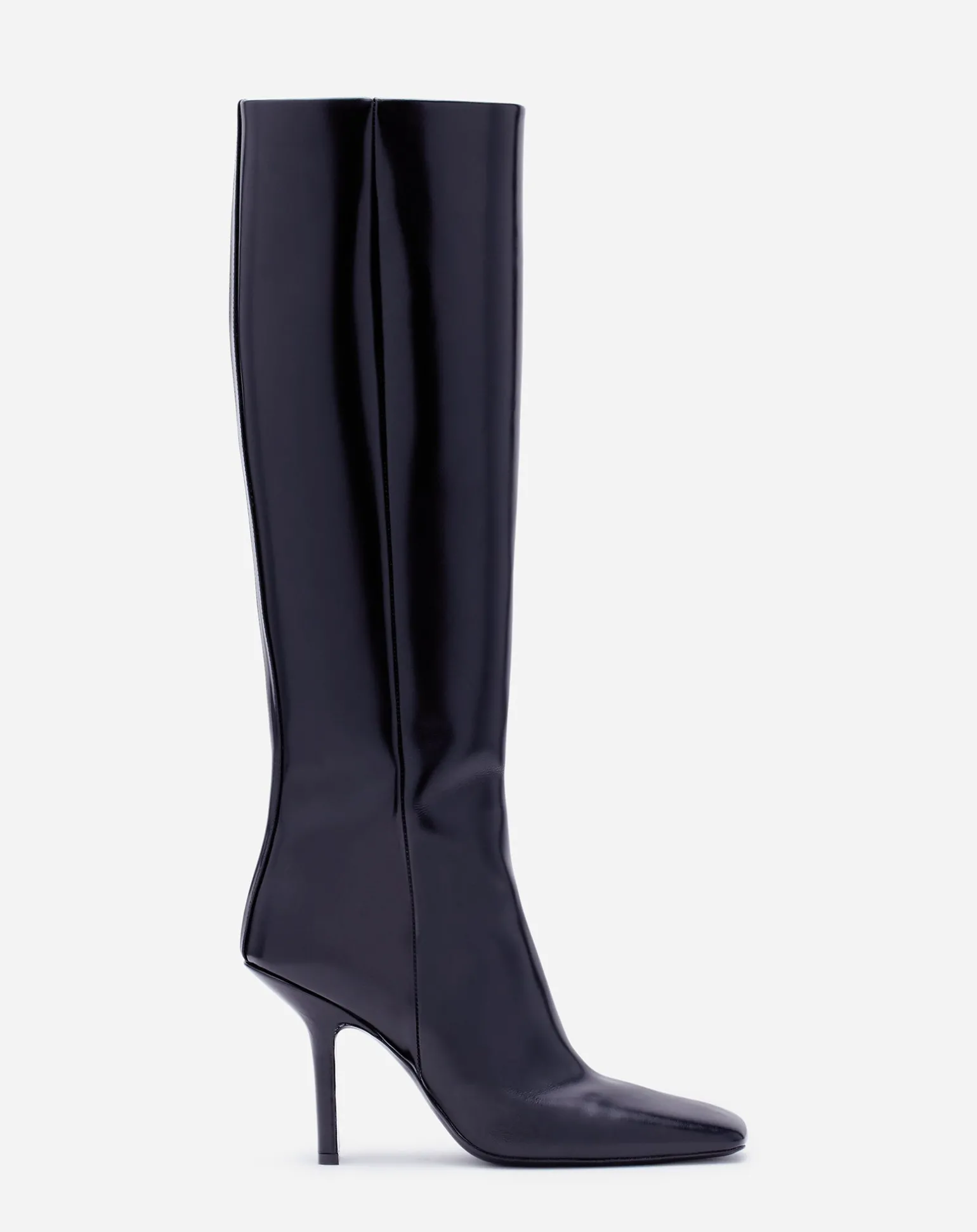 Lanvin Mesure boots in glossy leather Black Discount