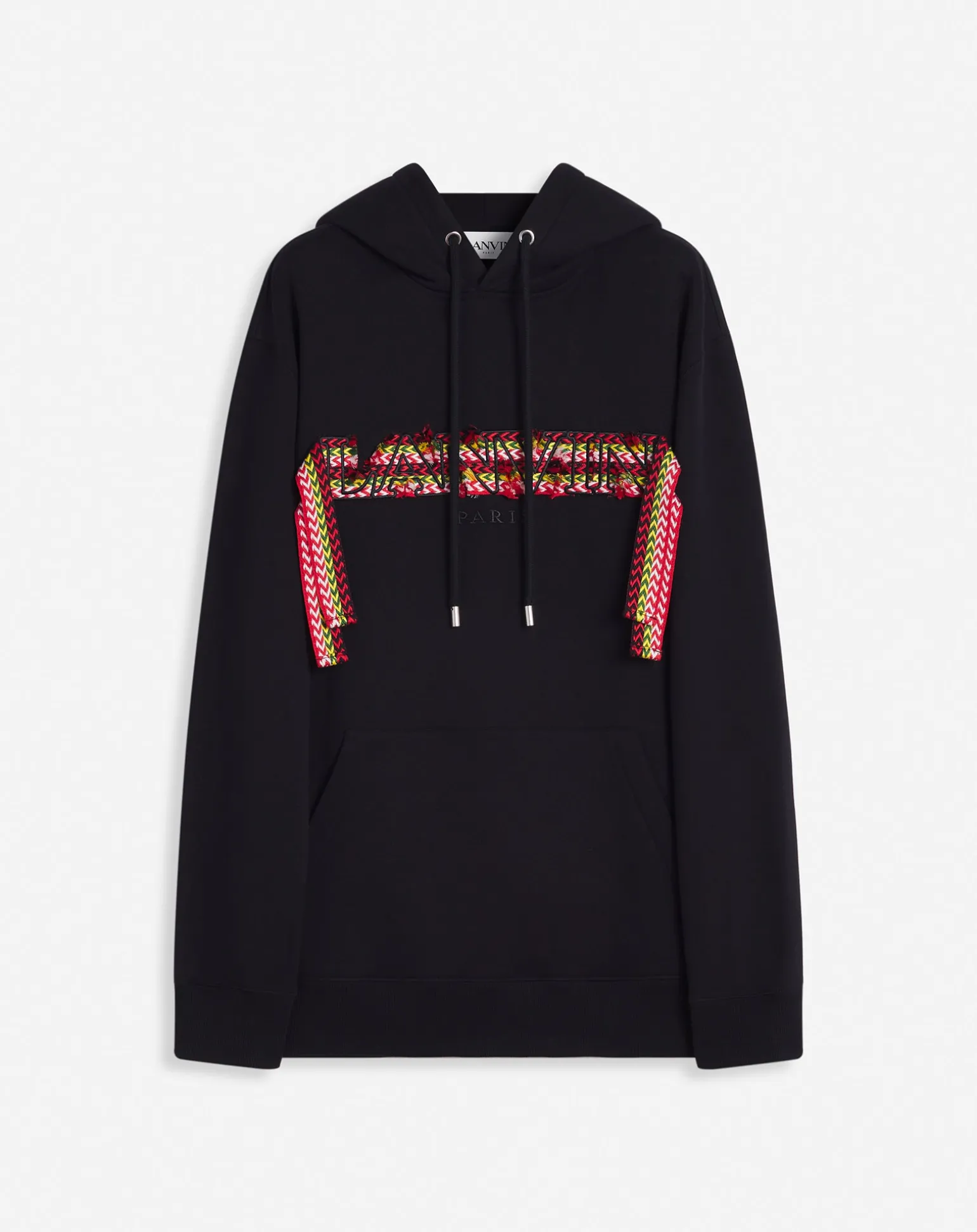 Lanvin Oversized hoodie curblace Black Best Sale