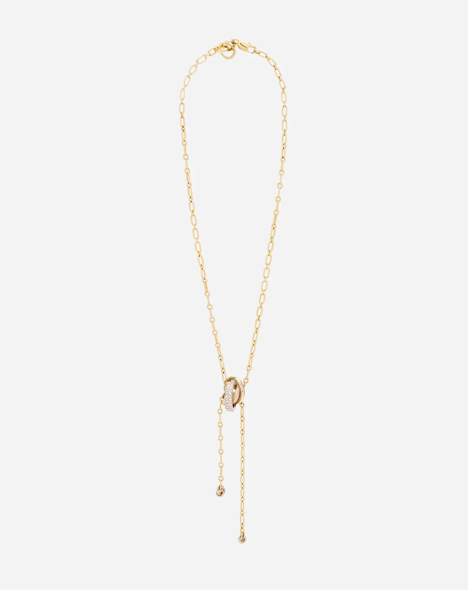 Lanvin Partition by necklace Gold/crystal Store