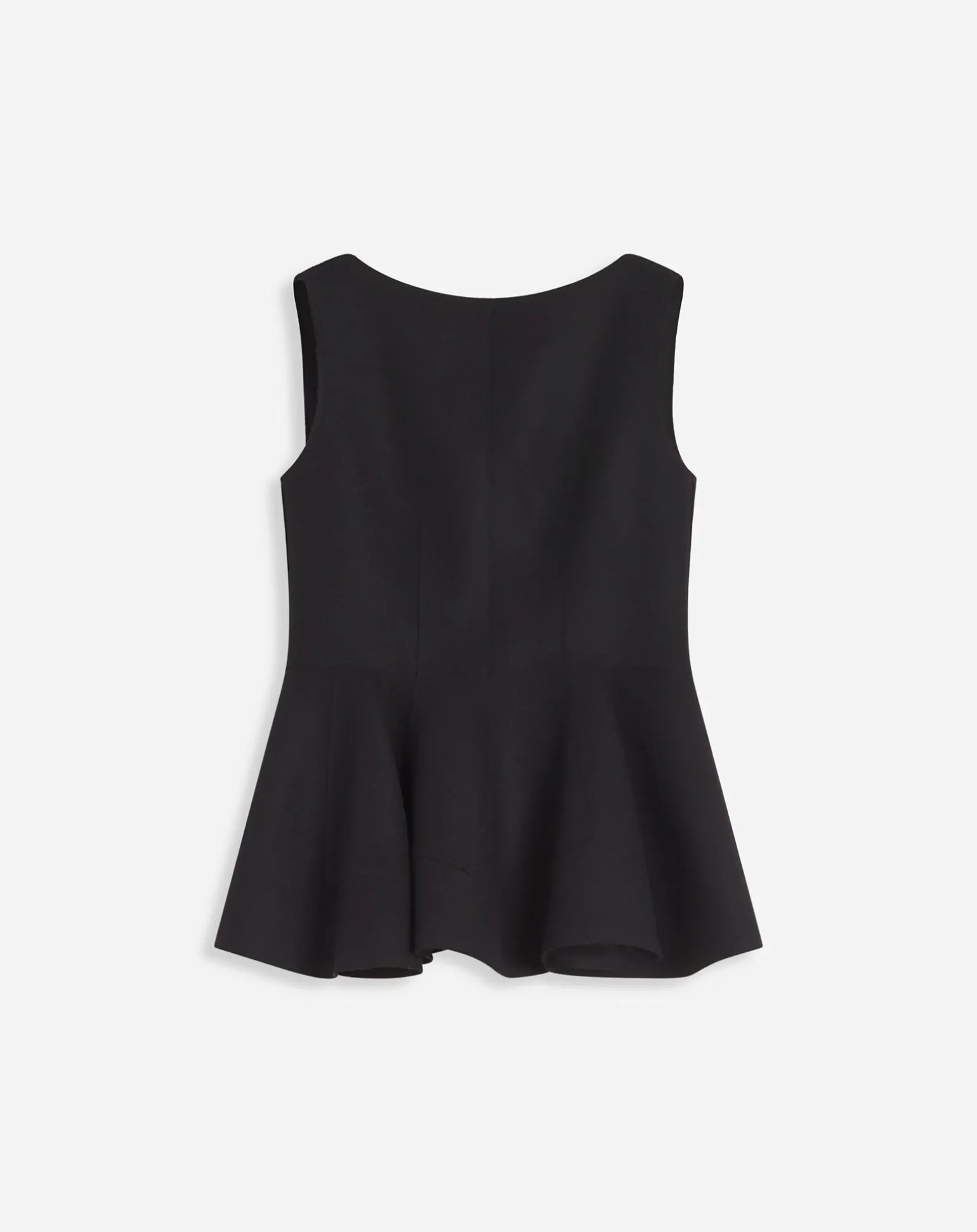 Lanvin Peplum top Black Outlet