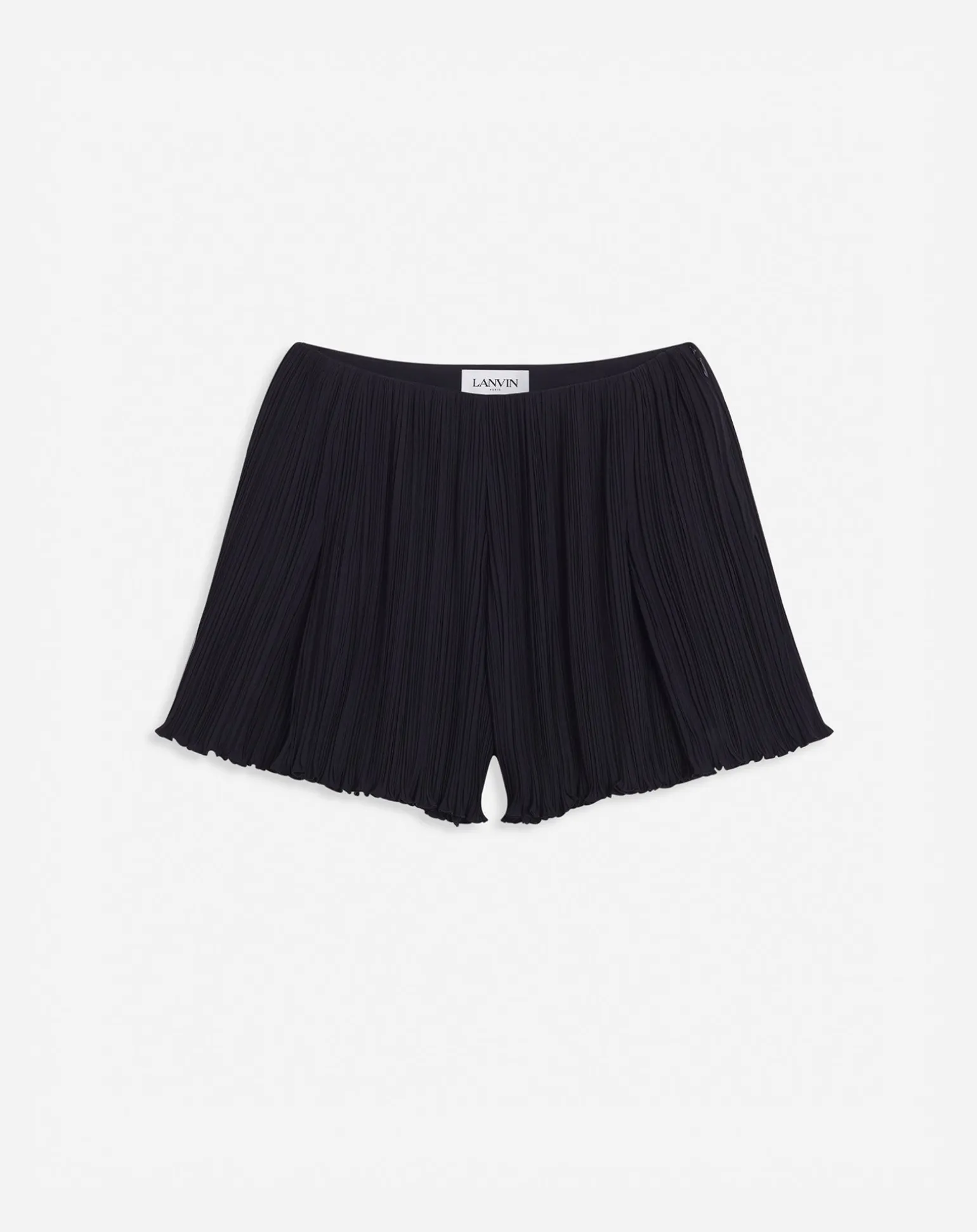 Lanvin Pleated shorts Black Clearance