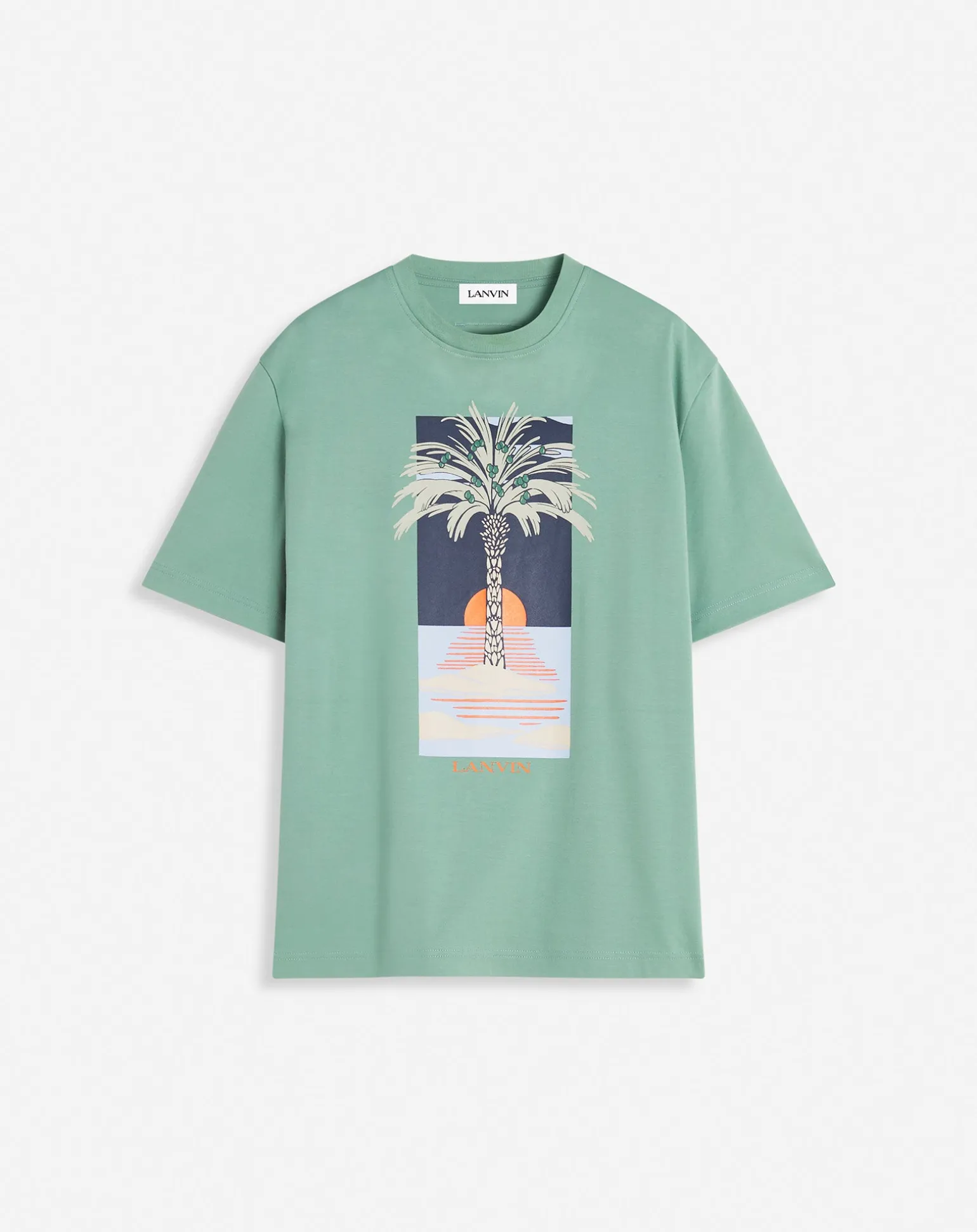 Lanvin Printed t-shirt Vertdegris Store