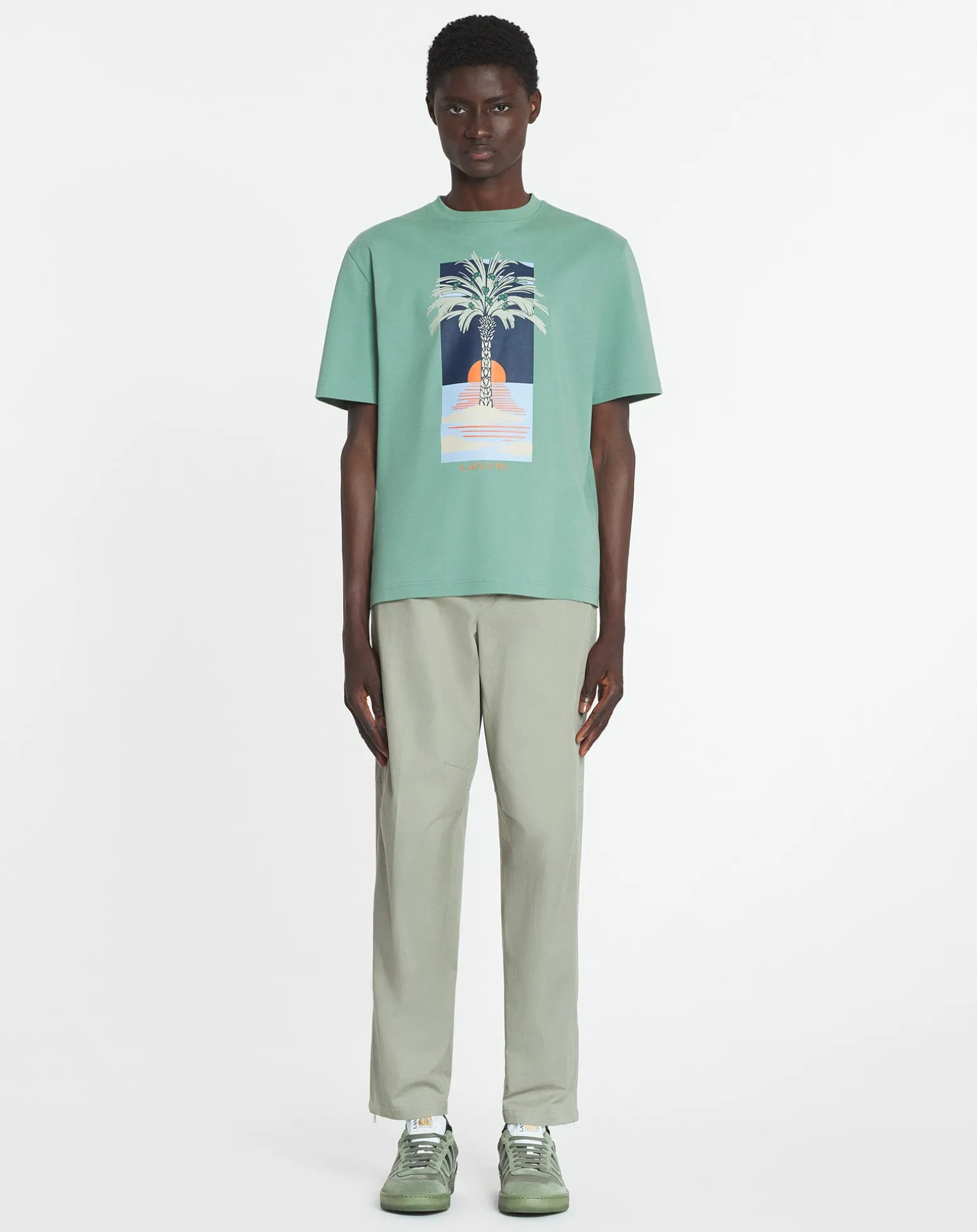 Lanvin Printed t-shirt Vertdegris Store