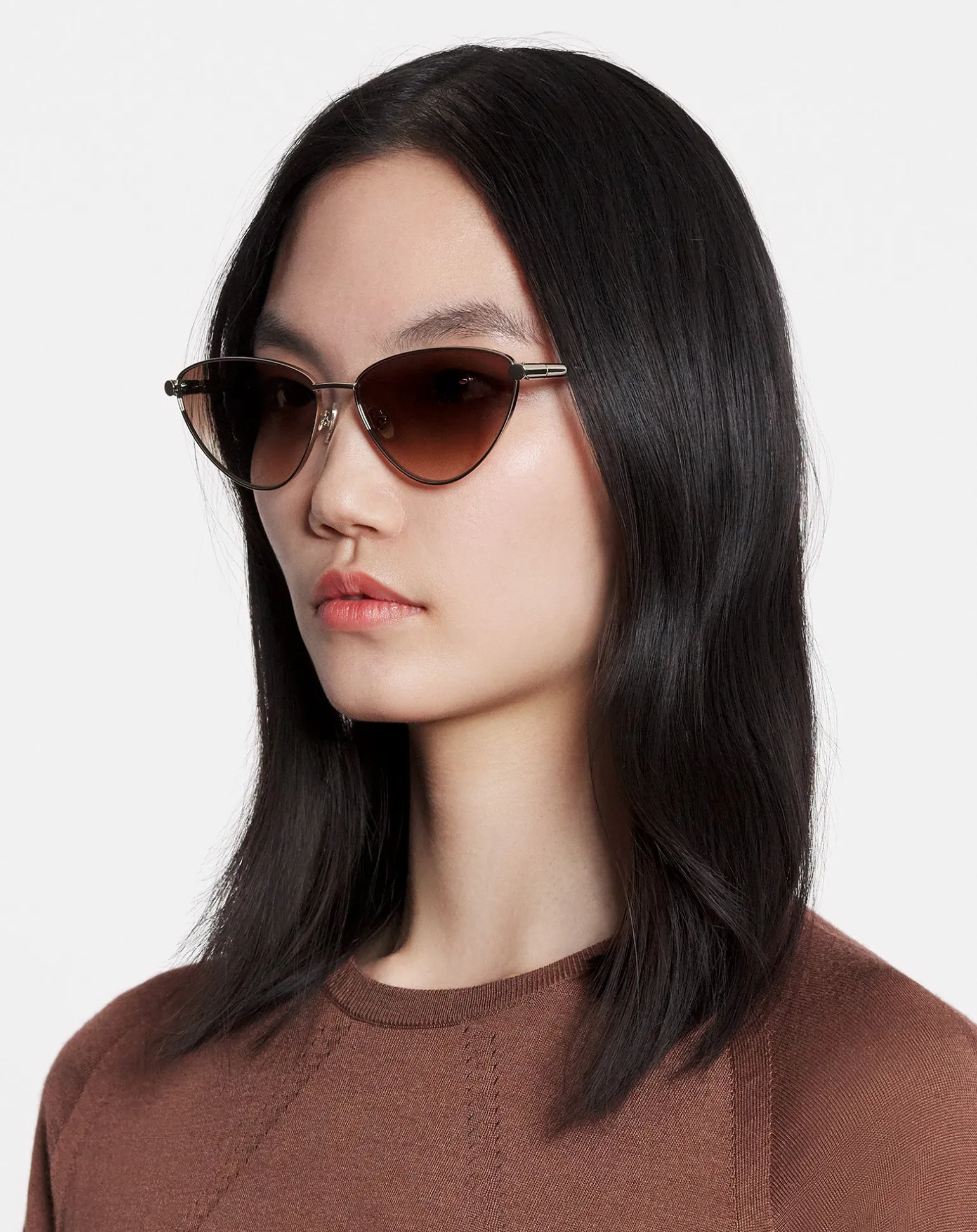 Lanvin Sequence sunglasses Gold/brown Discount