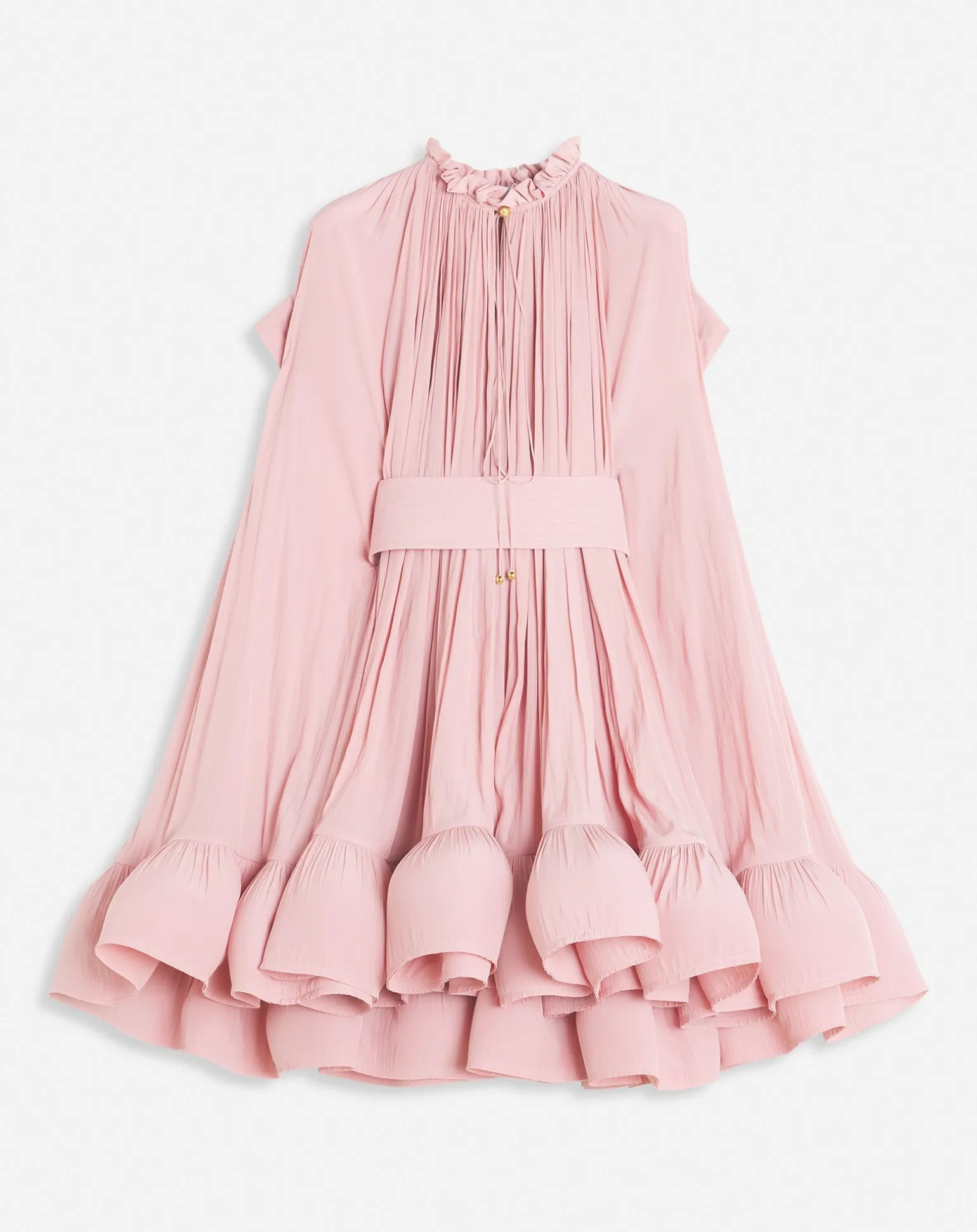 Lanvin Short charmeuse dress Pink Shop