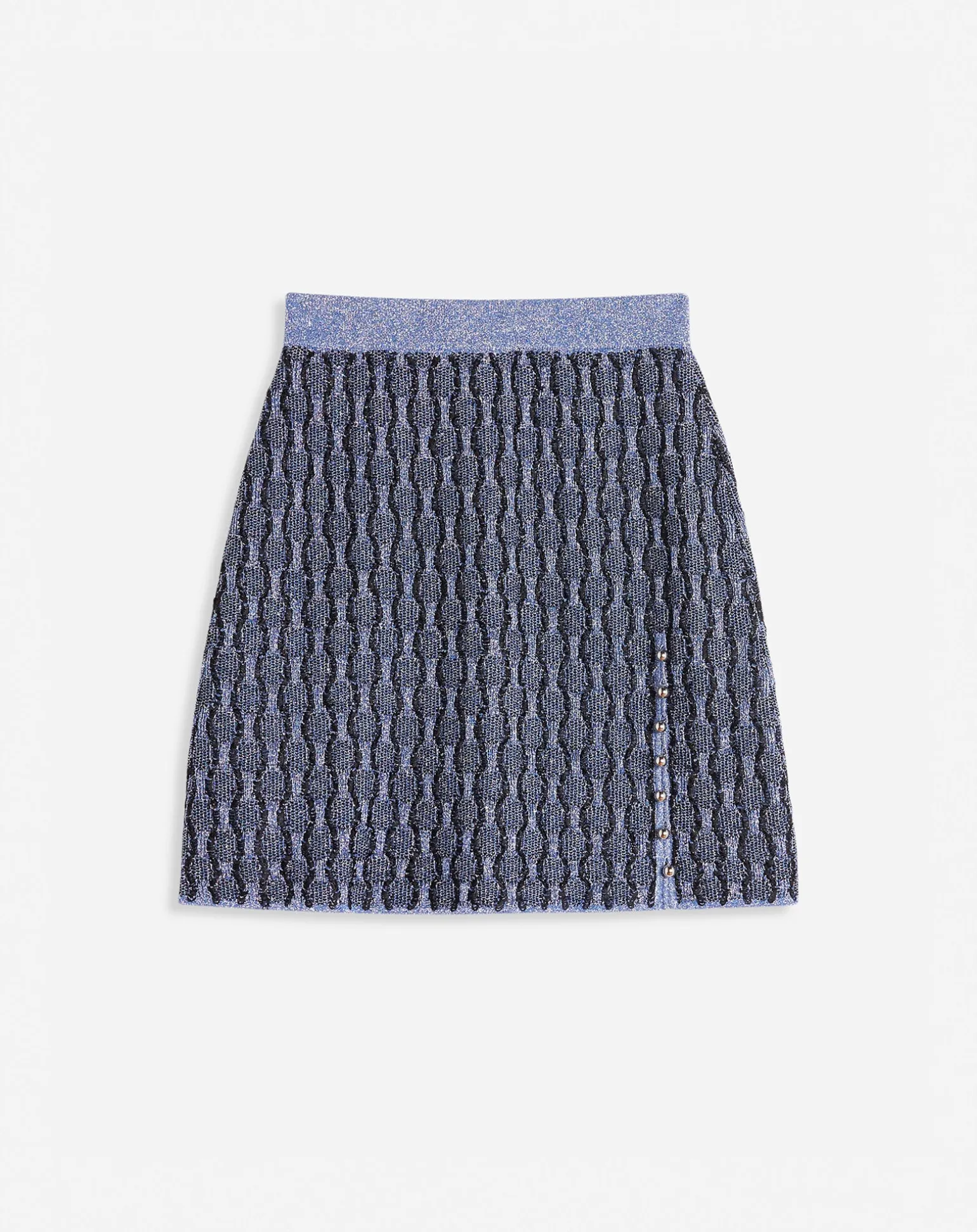 Lanvin Short skirt in lurex jacquard Newlanvinblue Sale