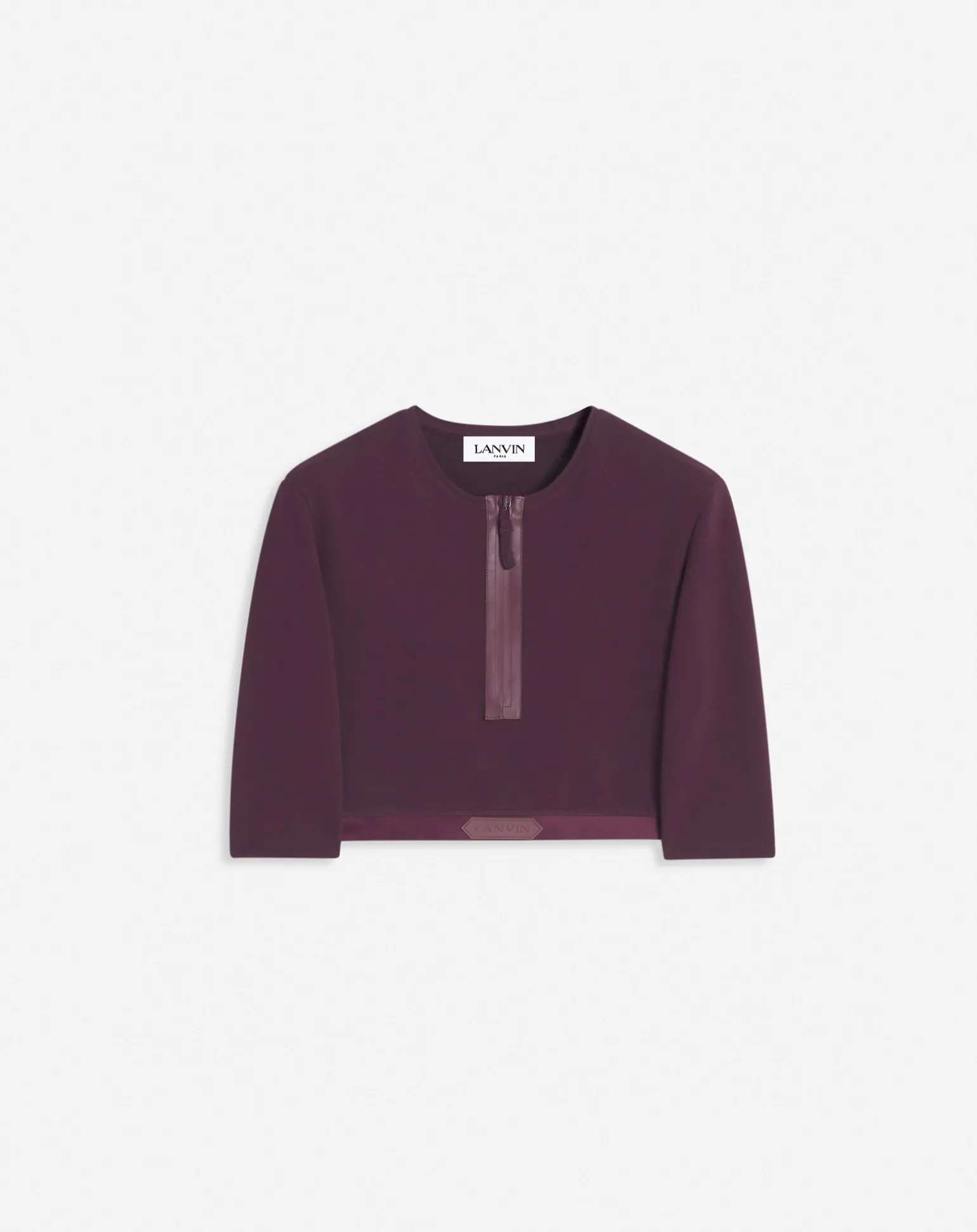 Lanvin Sportswear top Burgundy Best