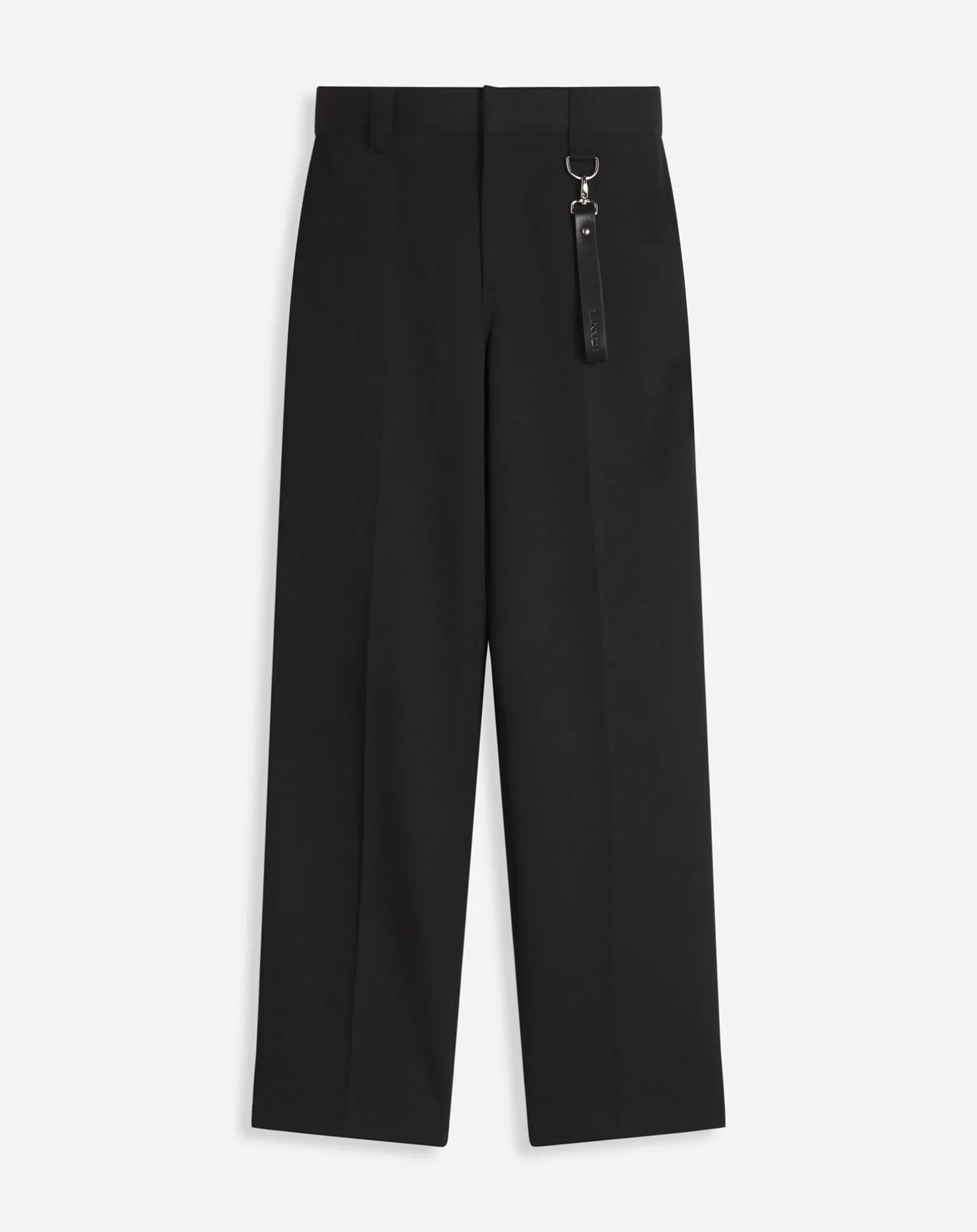 Lanvin Straight fit pants Black Hot