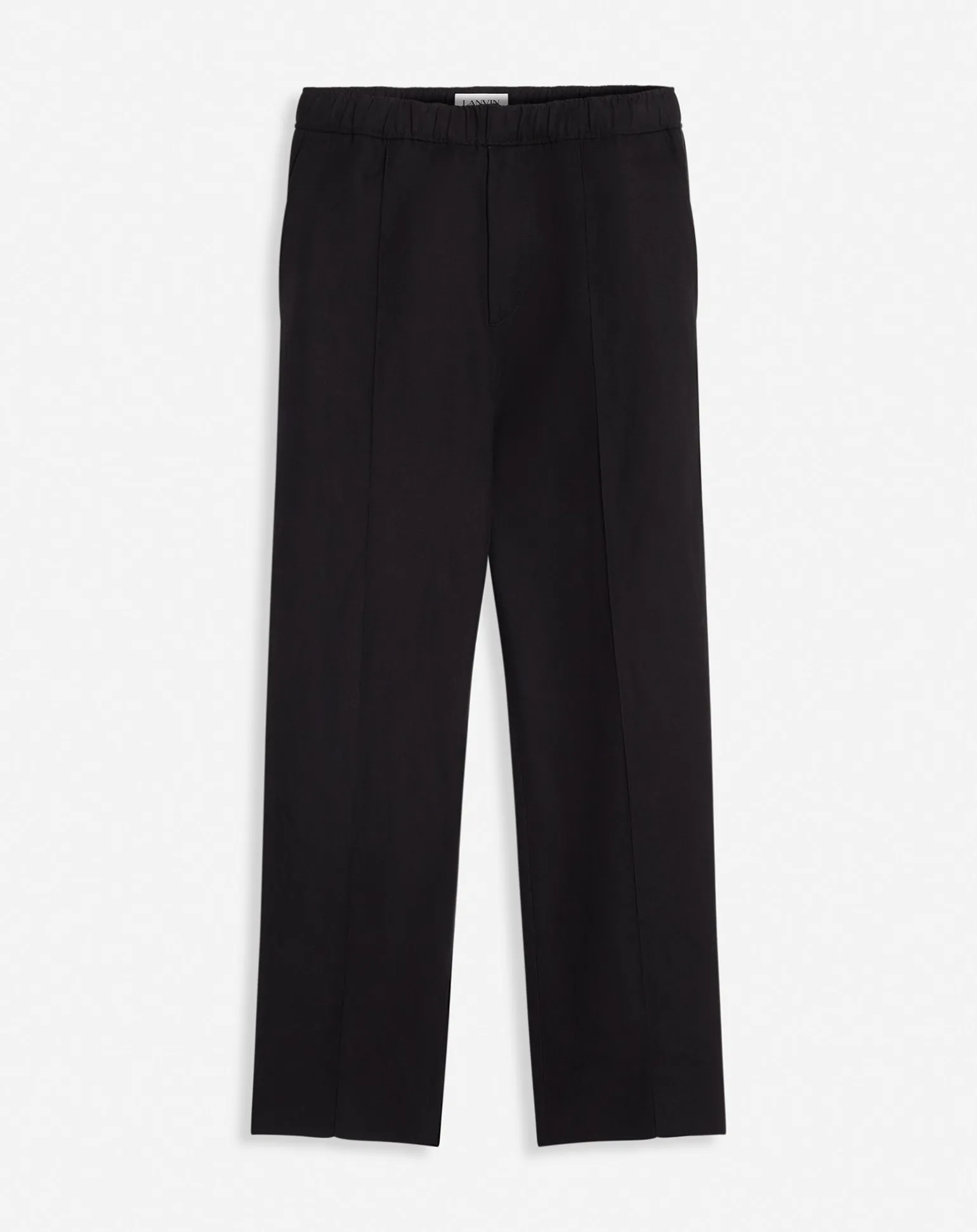 Lanvin Suit pants with an elasticated waistband Black New