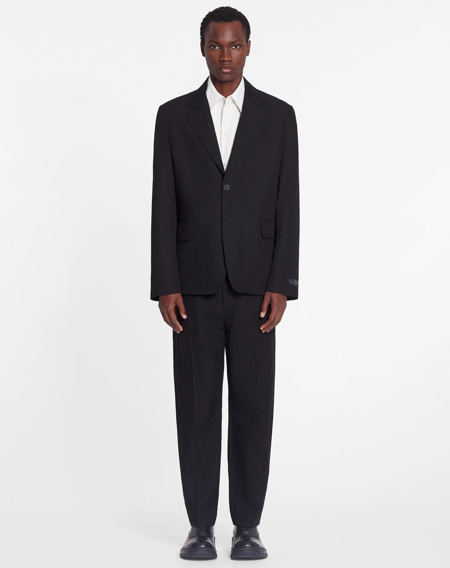 Lanvin Suit pants with an elasticated waistband Black New