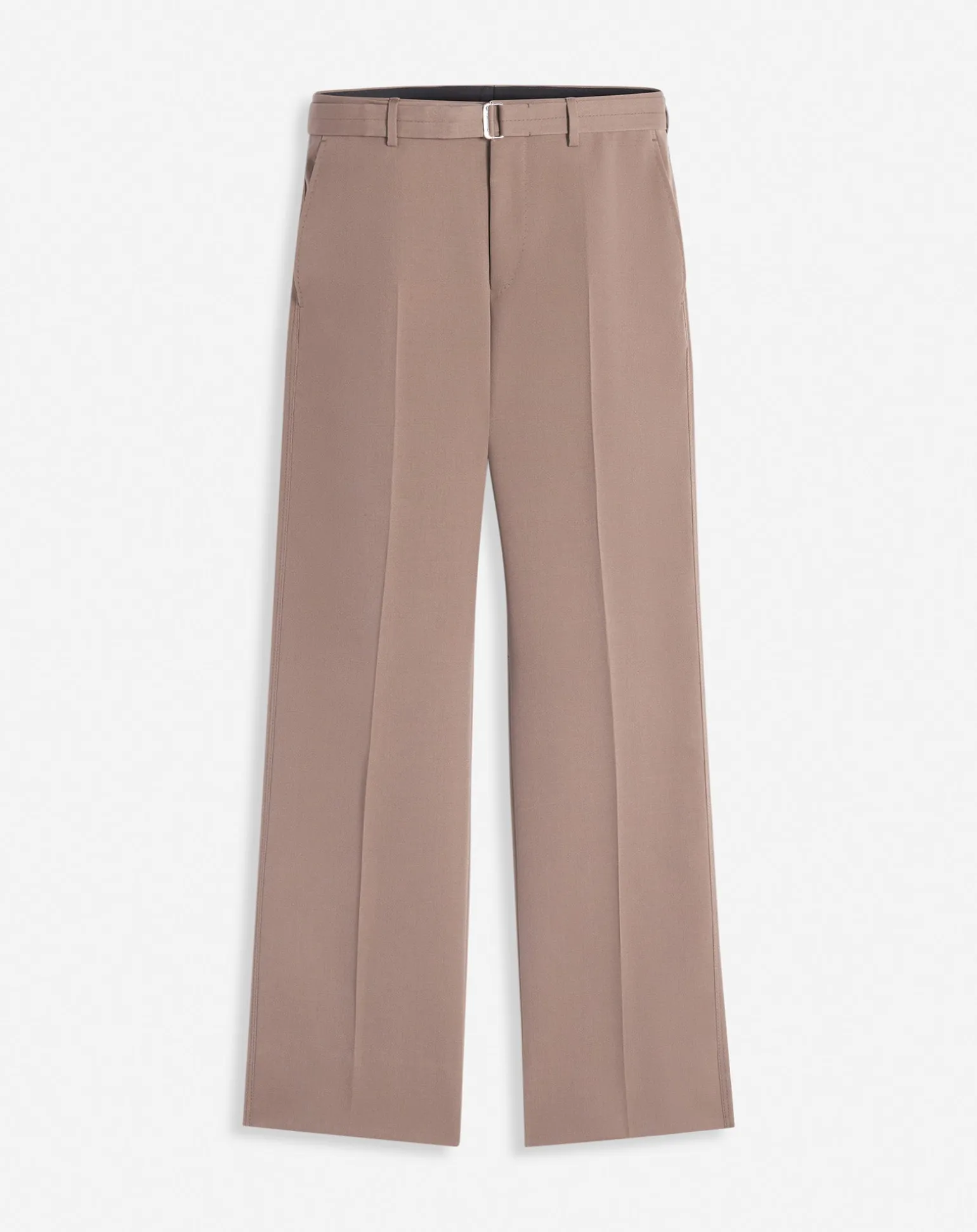 Lanvin Suit pants with belt Marronglace Best