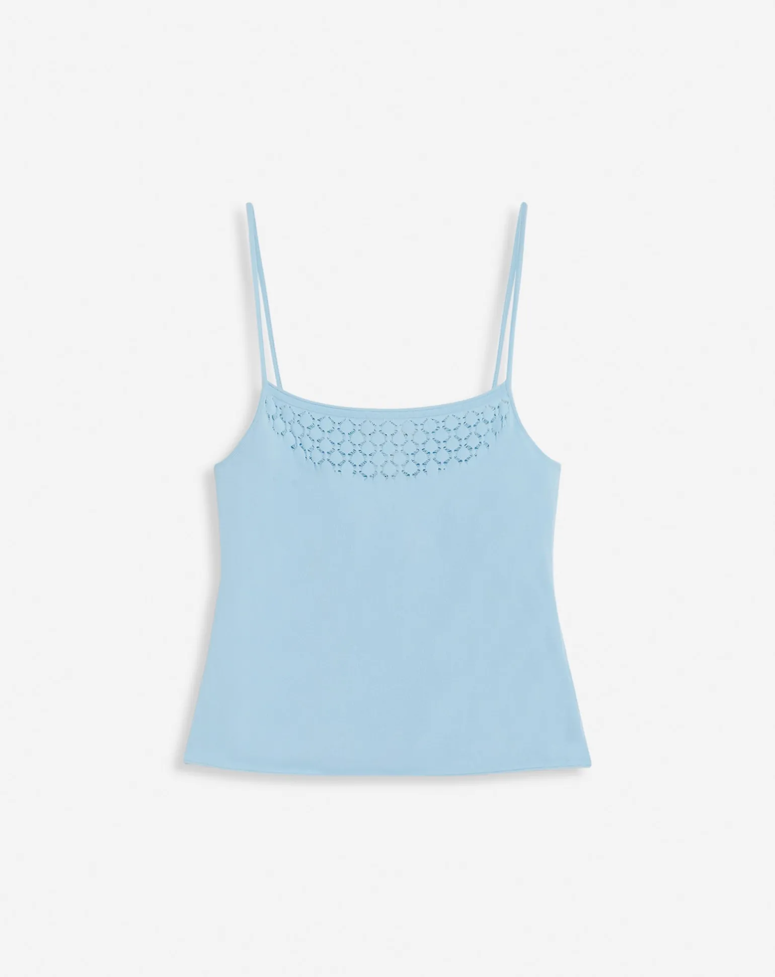 Lanvin Tank top with lace detail Budgie Best