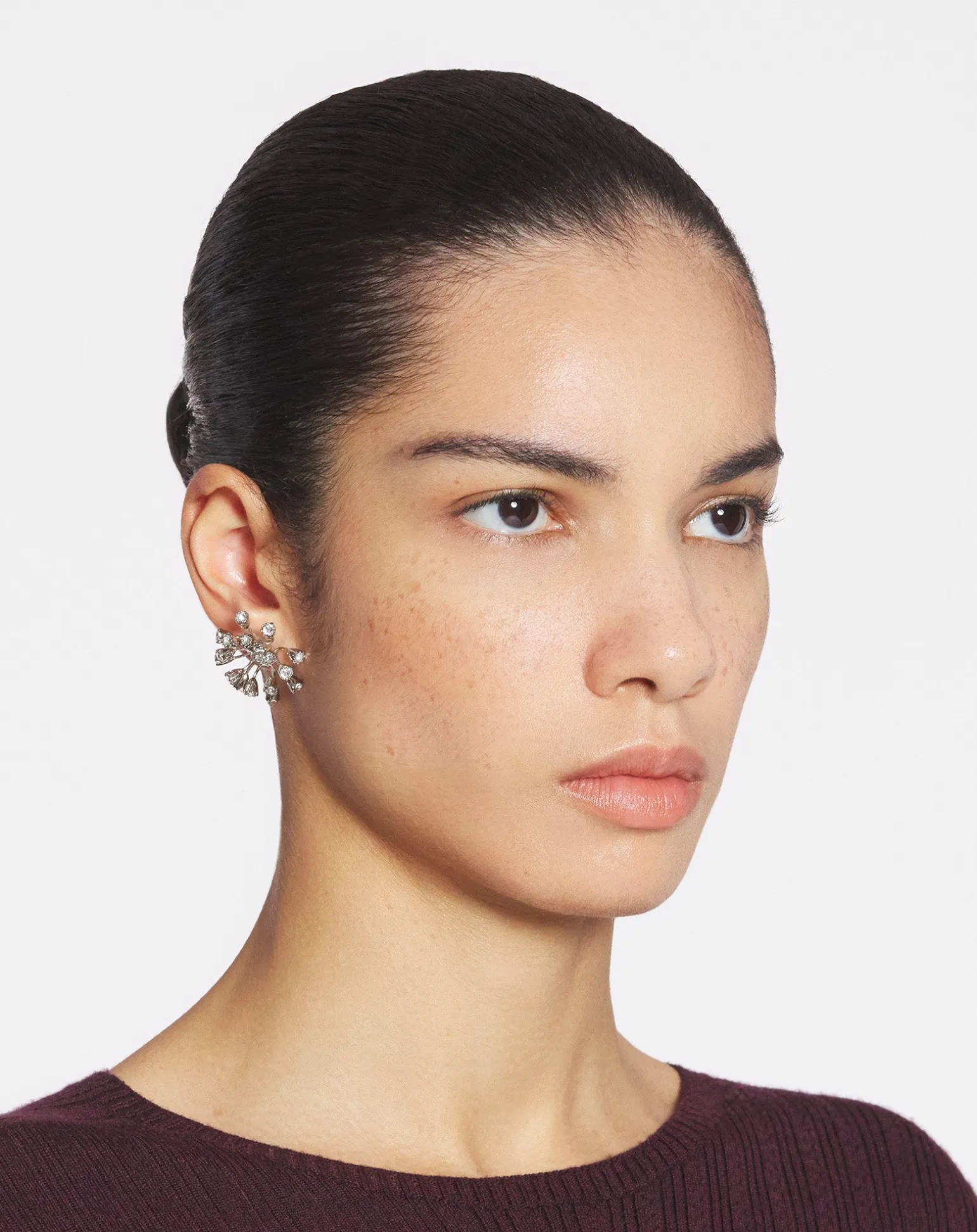 Lanvin Traviata by earrings Silver/crystal Best