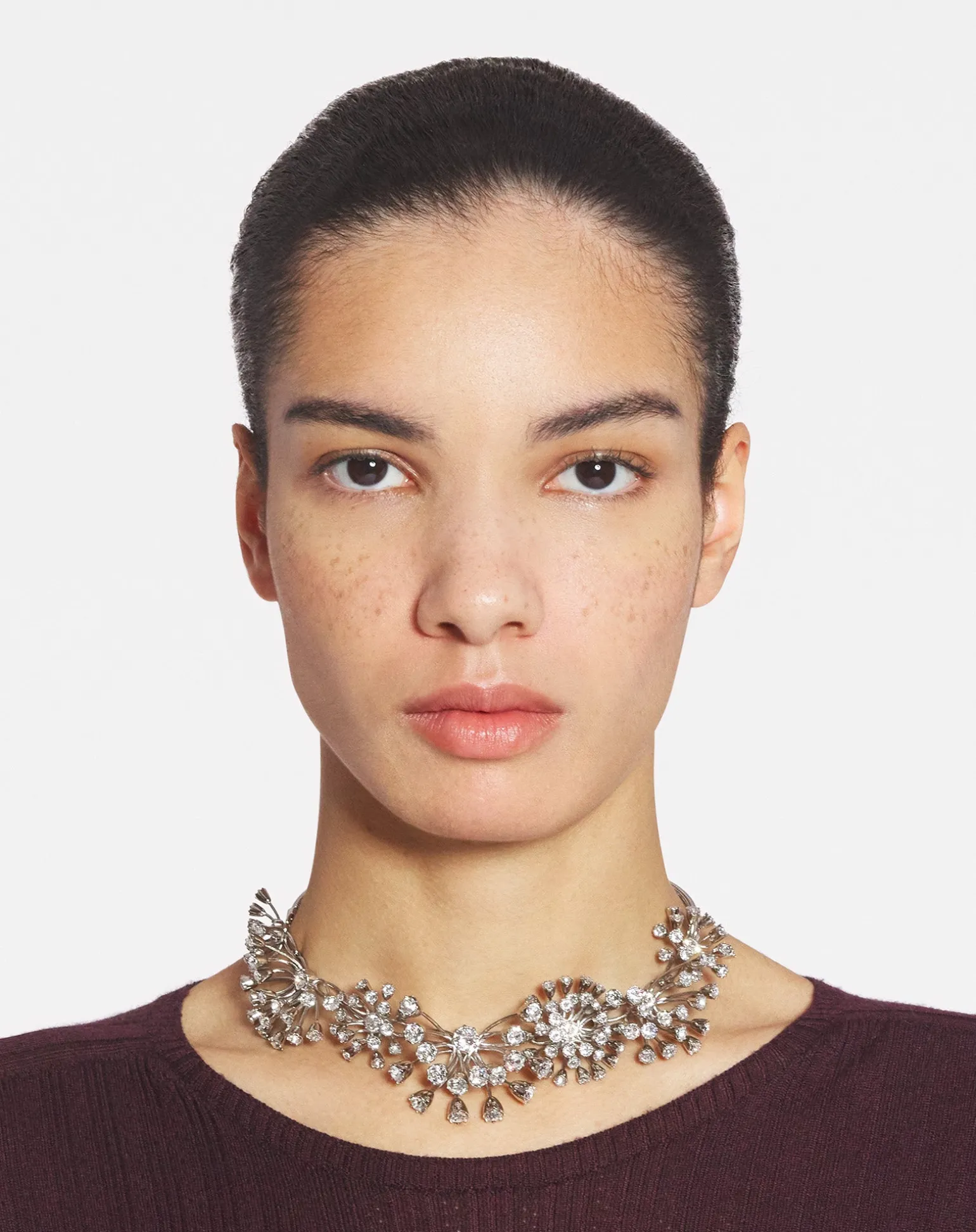 Lanvin Traviata by necklace Silver/crystal Flash Sale