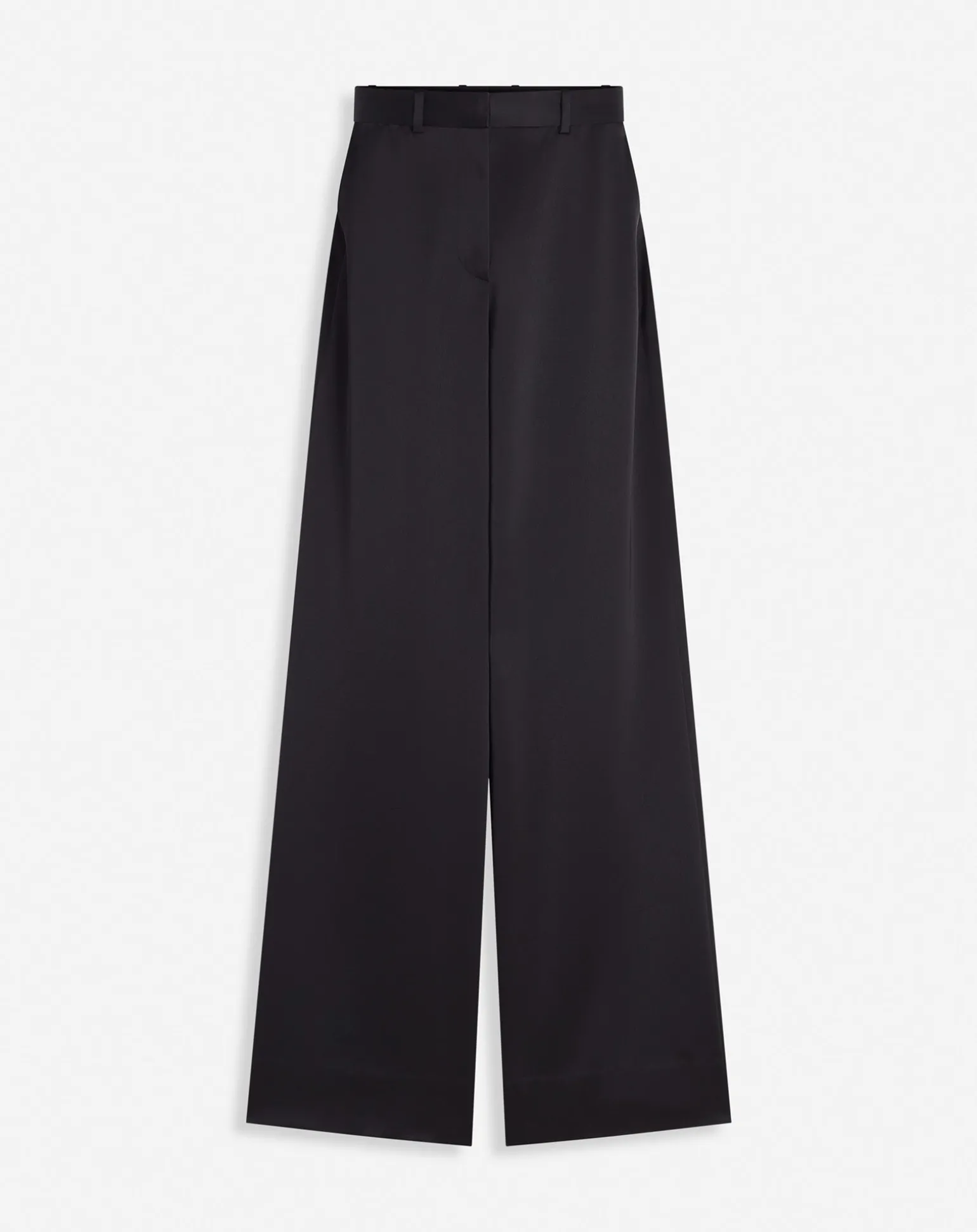 Lanvin Wide-leg tailored pants Black Sale