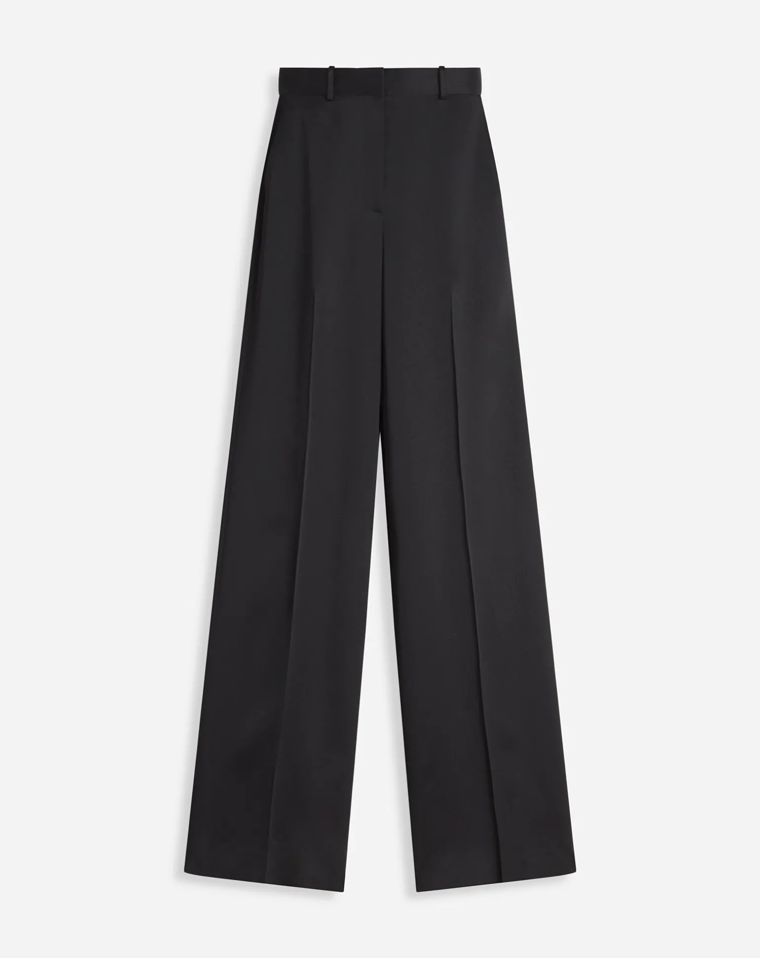 Lanvin Wide-leg tailored pants Black New